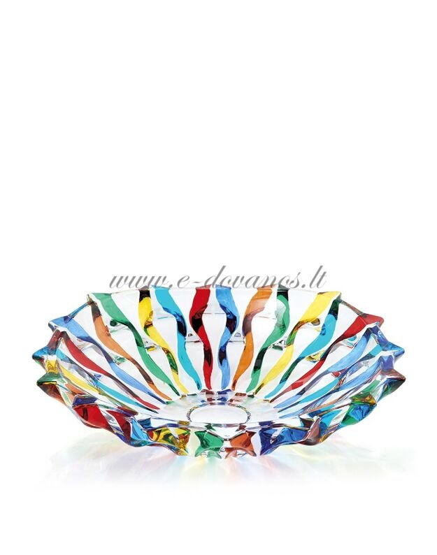 Venecijos krištolo lėkštė „Samba“ (⌀35 cm)  