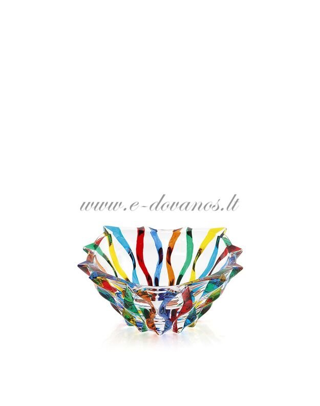 Venecijos krištolo lėkštė „Samba“ (⌀21 cm)  