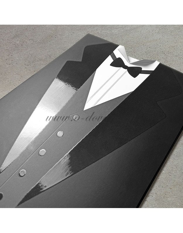 Kvietimas - atvirukas „Jaunoji ir jaunikis“  3