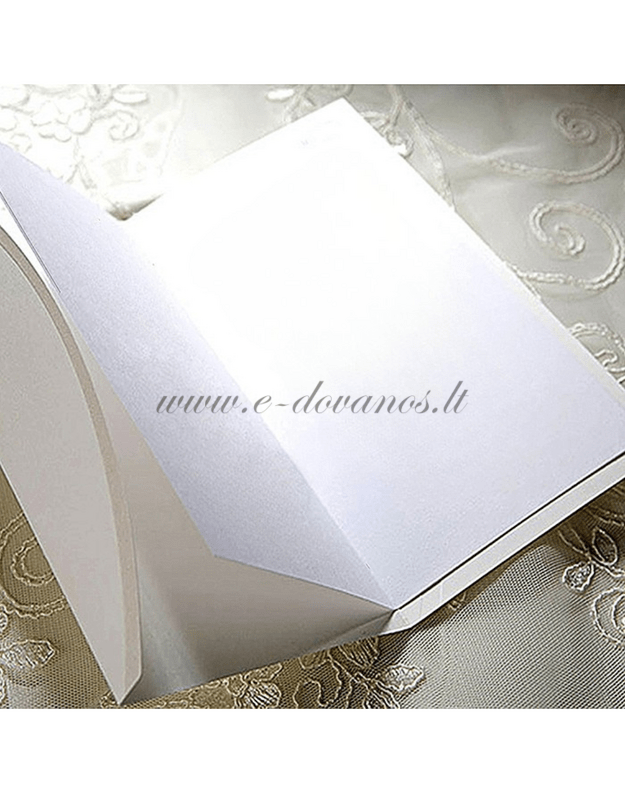 Kvietimas - atvirukas „Perlinis ornamentas“ 3