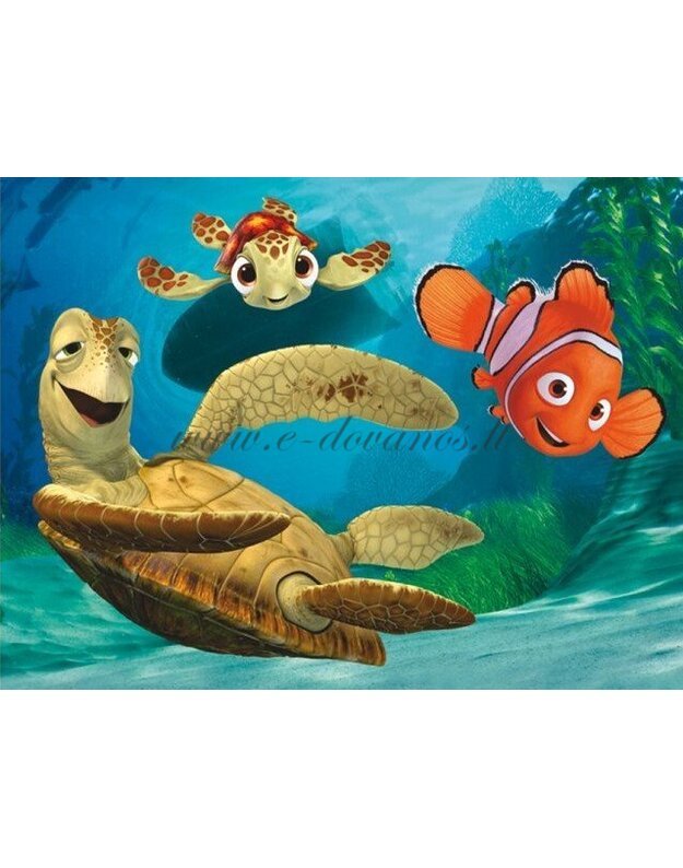 Medinė dėlionė - kaladėlės "Žuviukas Nemo"