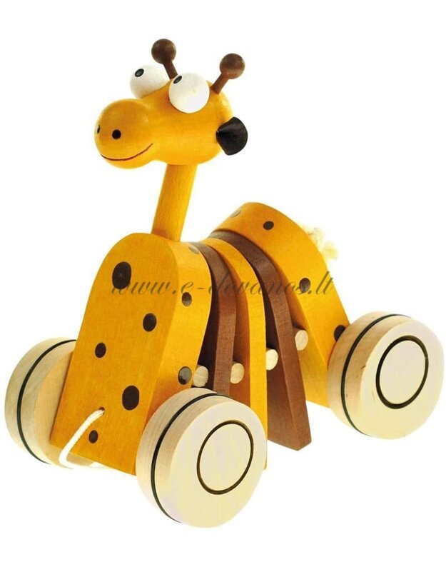 Traukiamas žaislas „Didžioji žirafa“