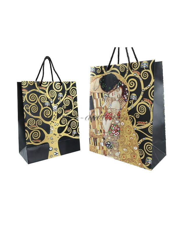 Dovanų maišelis ,,Gustavas Klimtas" (26 x 32 x 12 cm) 