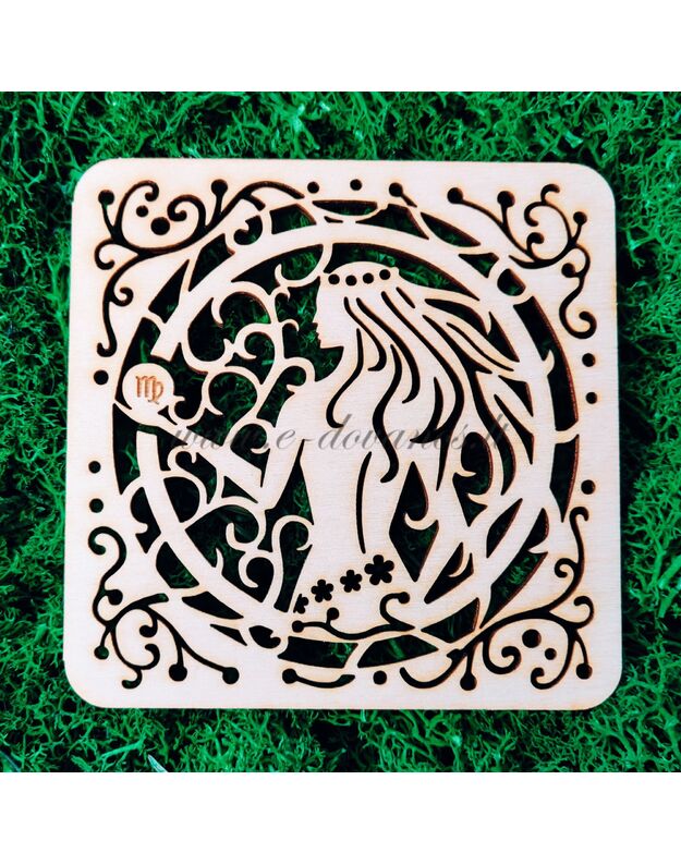 Medinis padėkliukas „Zodiako ženklas“