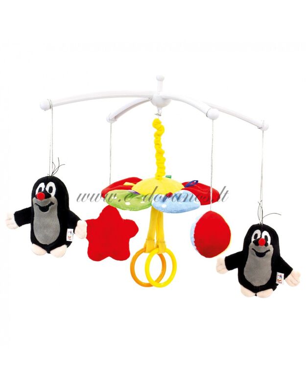 Muzikinė pakabinama dekoracija - karuselė „Mažasis kurmiukas“