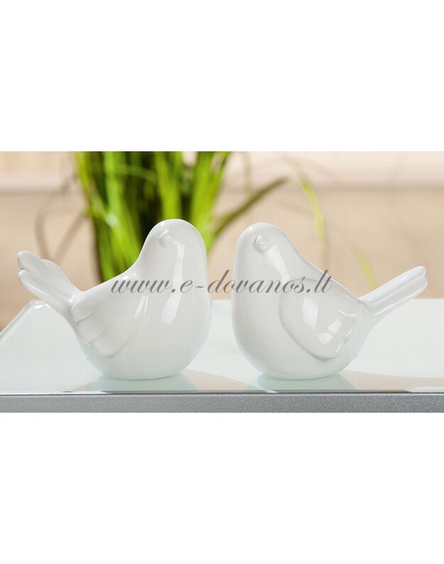 Porcelianinė skulptūra „Paukštelis“