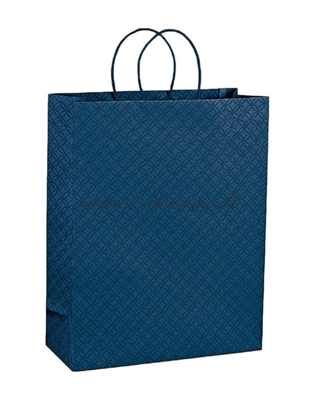 Mėlynas dovanų maišelis (2 dydžių)