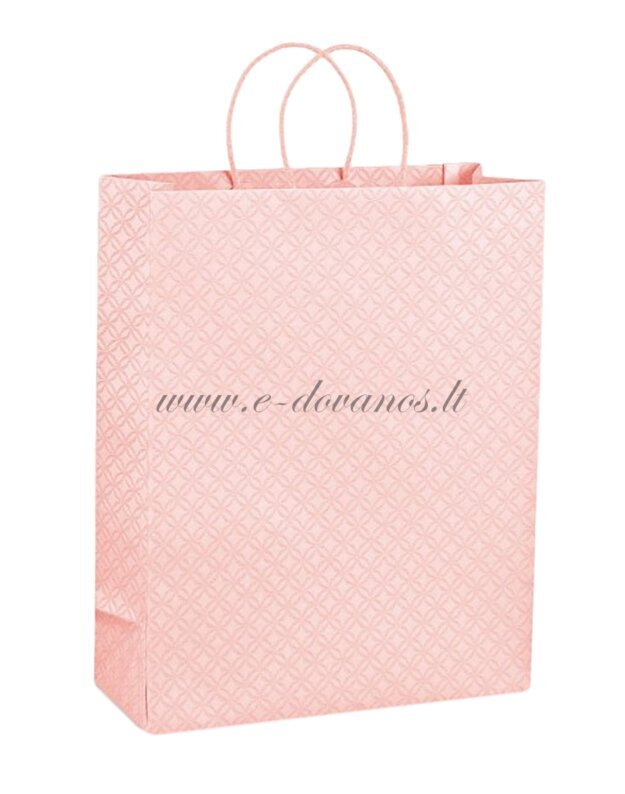 Rožinis dovanų maišelis (2 dydžių)