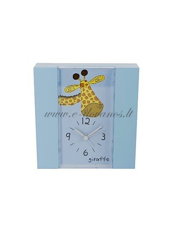 Vaikiškas laikrodis-žadintuvas „Žirafa“