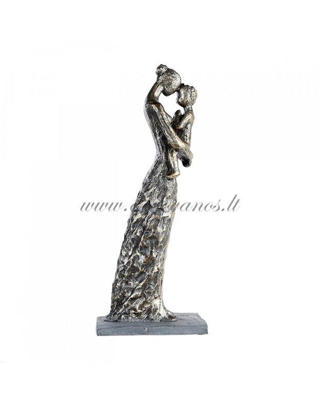 Skulptūra „Mama ir vaikas"